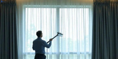 Commercial curtain stain removal service chelsea-vic hotels offices restaurants